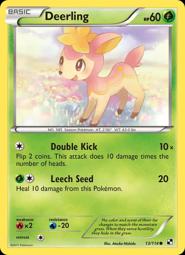 Deerling #13 — Black & White
