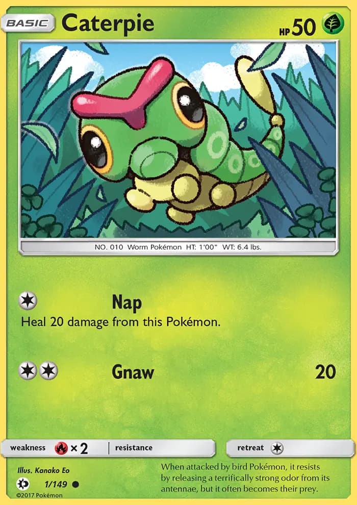 Caterpie #1 — Sun & Moon