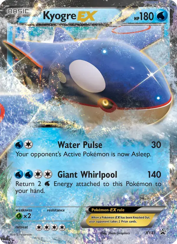 Kyogre EX #XY41 — XY Promos