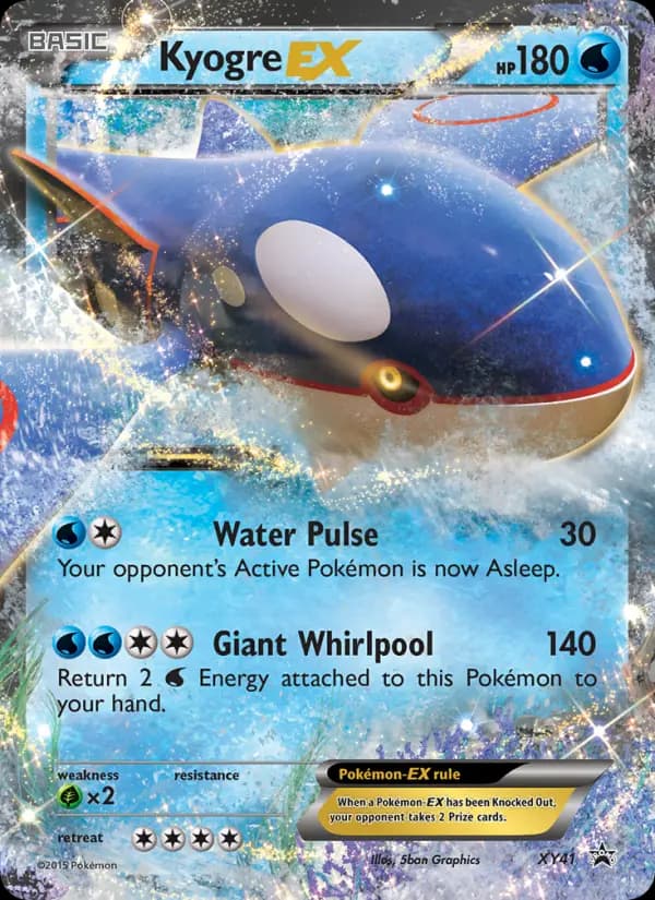 Kyogre EX #XY41 — XY Promos