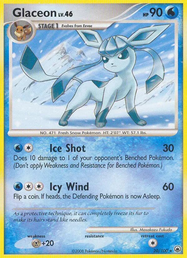 Glaceon #20 — Majestic Dawn