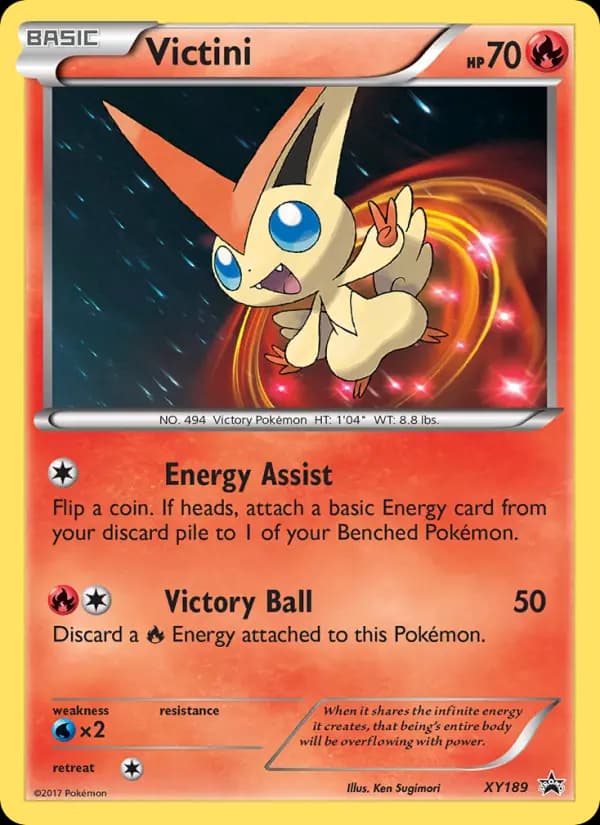 Victini #XY189 — XY Promos