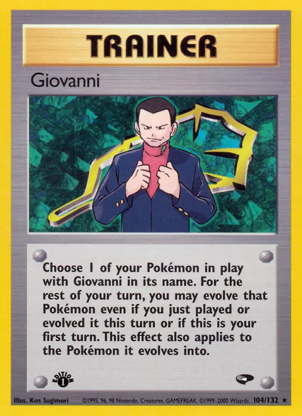 Giovanni #104 — Gym Challenge