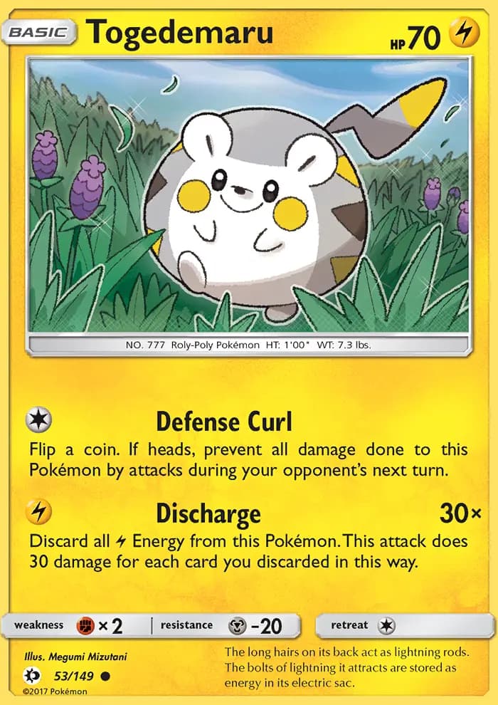 Togedemaru #53 — Sun & Moon