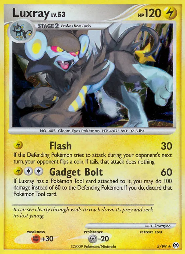 Luxray #5 — Arceus
