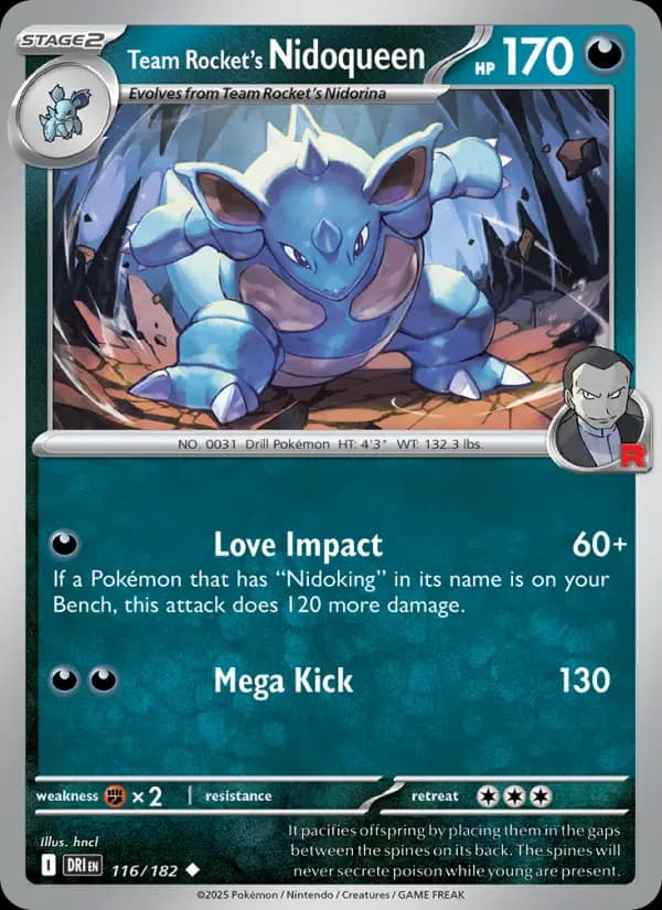 Team Rocket's Nidoqueen #116 — Destined Rivals