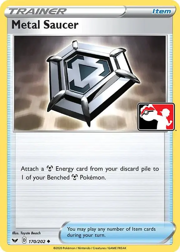 Metal Saucer #170 — Play! Pokémon Prize Pack Series