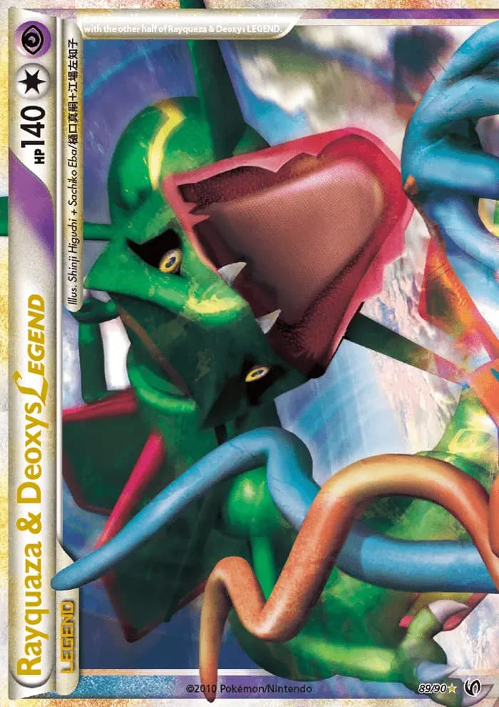 Rayquaza & Deoxys LEGEND #89 — Undaunted