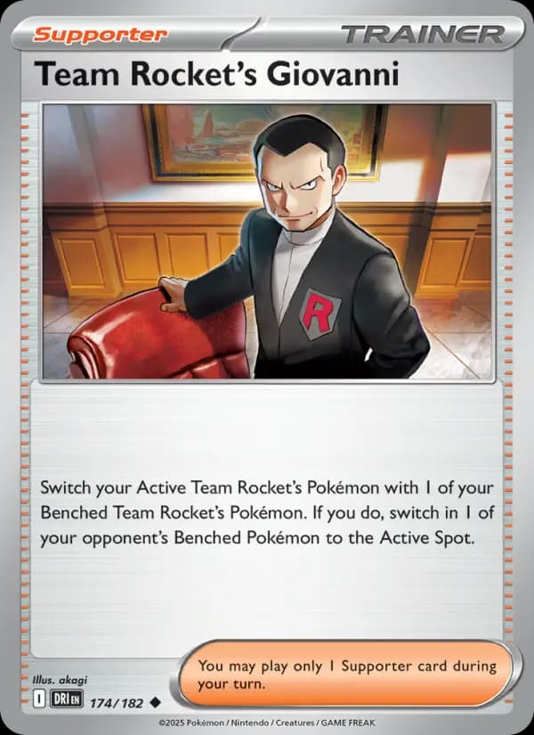 Team Rocket's Giovanni #174 — Destined Rivals