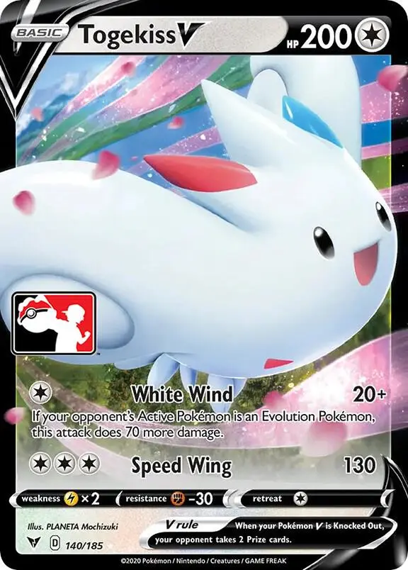Togekiss V #140 — Play! Pokémon Prize Pack Series
