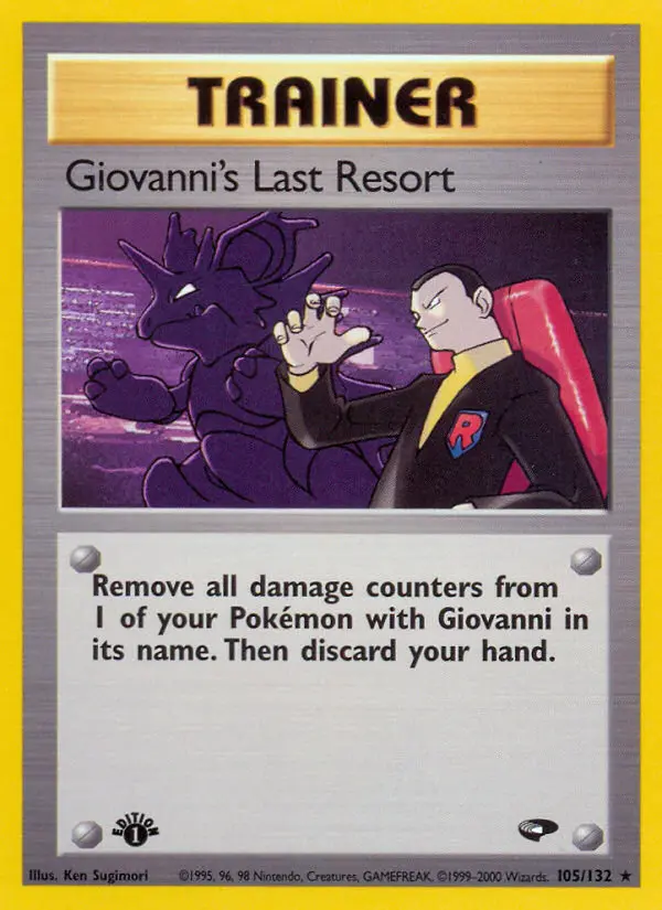 Giovanni's Last Resort #105 — Gym Challenge