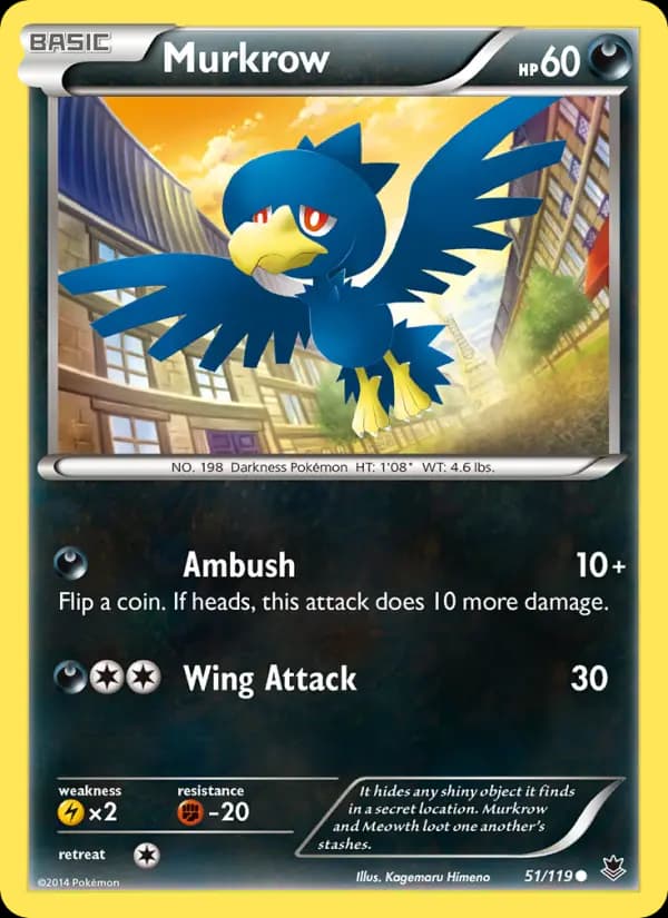 Murkrow #51 — Phantom Forces