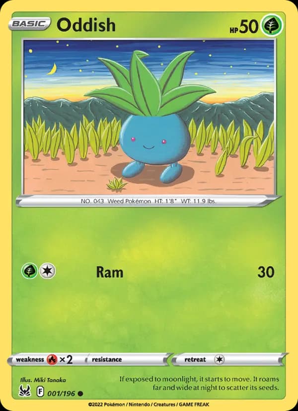 Oddish #001 — Lost Origin