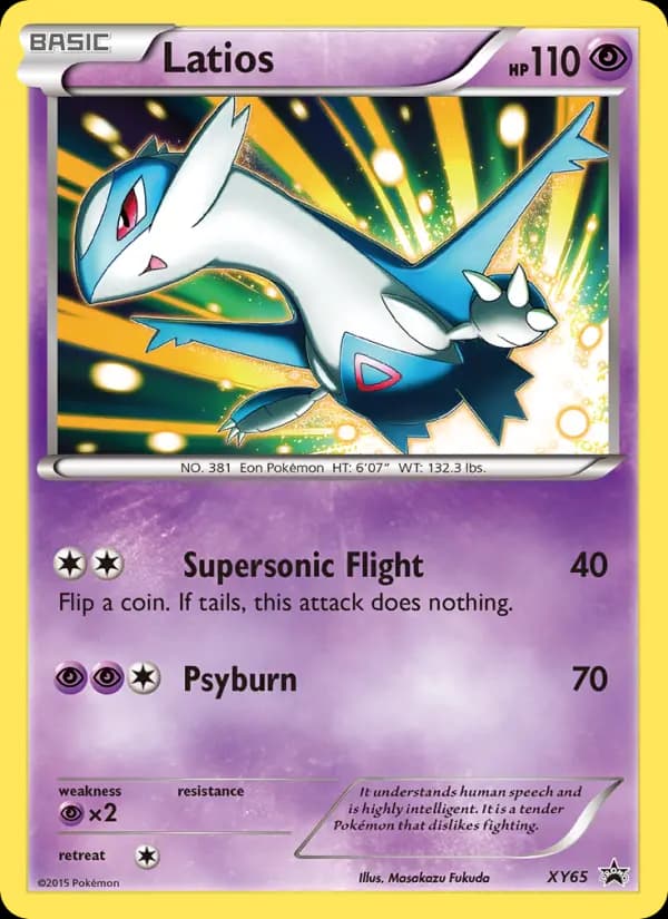 Latios #XY65 — XY Promos