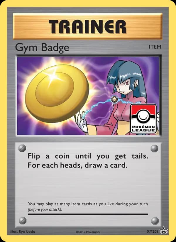 Gym Badge #XY208 — XY Promos