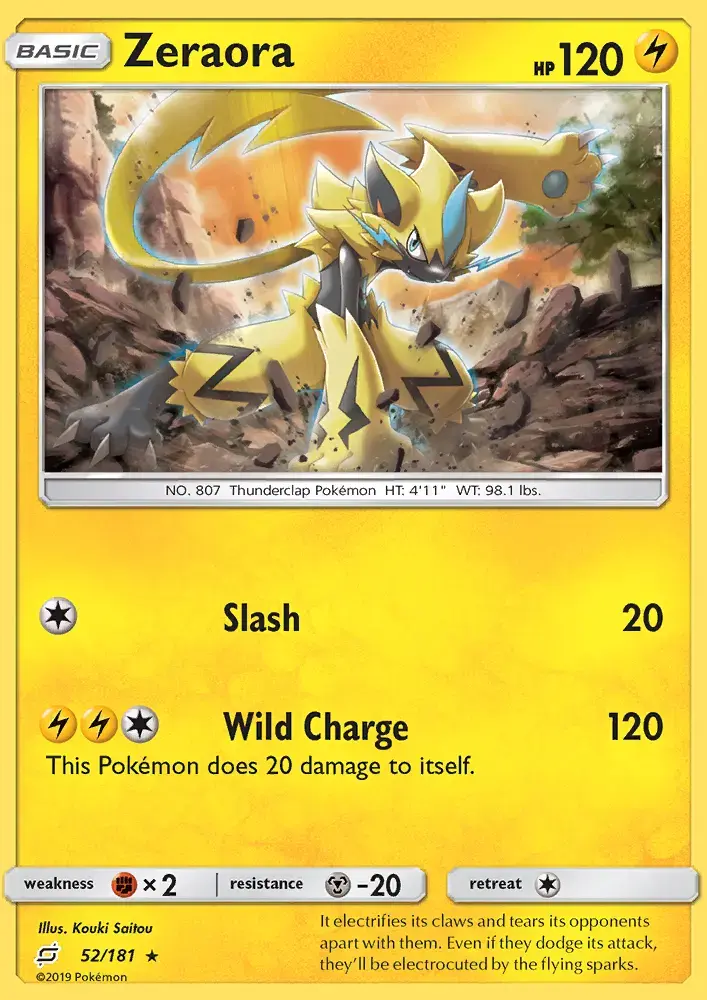 Zeraora #52 — Team Up