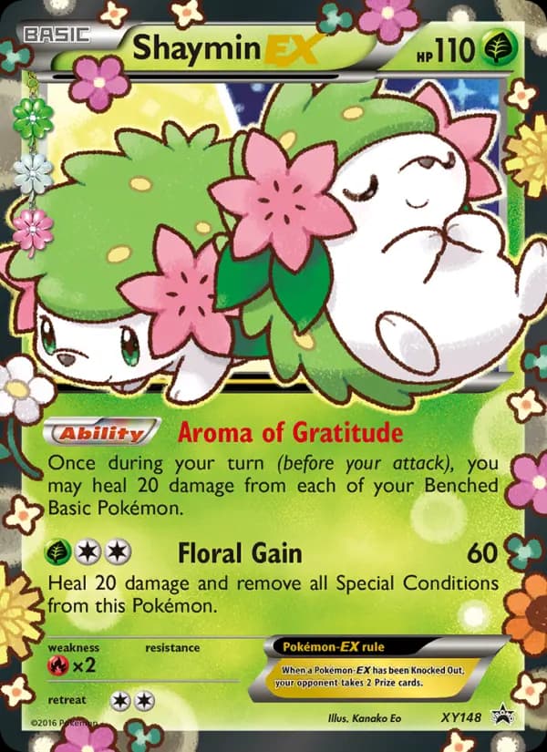 Shaymin EX #XY148 — XY Promos