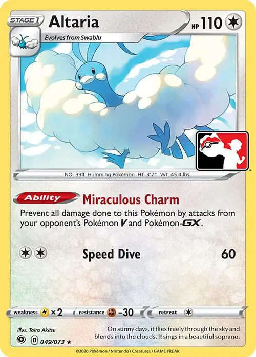 Altaria #049 — Play! Pokémon Prize Pack Series