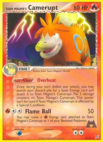 Team Magma's Camerupt #19 — Team Magma vs Team Aqua