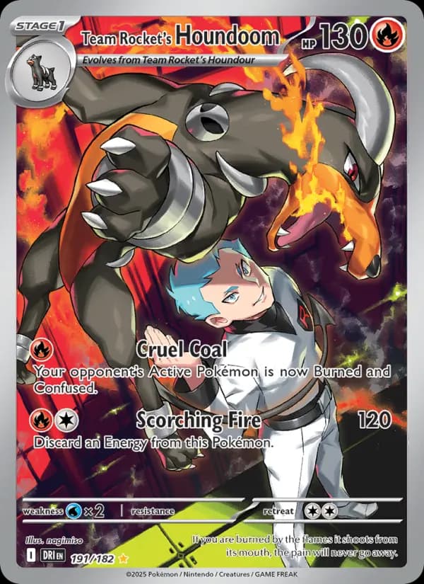 Team Rocket's Houndoom #191 — Destined Rivals