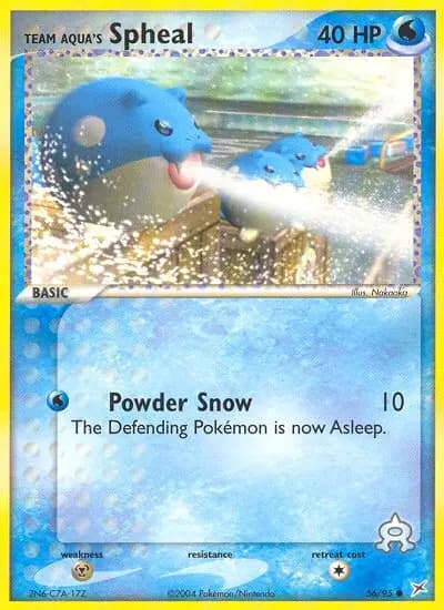 Team Aqua's Spheal #56 — Team Magma vs Team Aqua