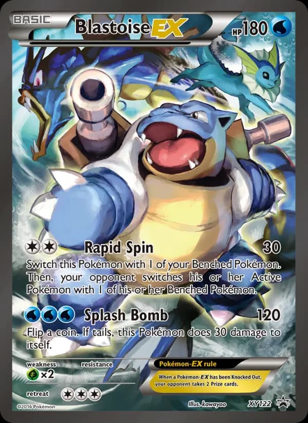 Blastoise EX #XY122 — XY Promos