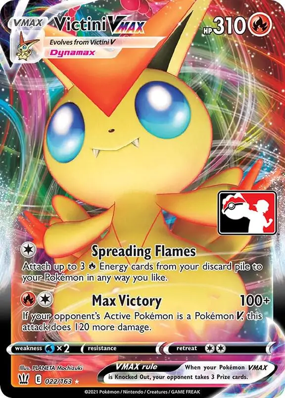 Victini VMAX #022 — Play! Pokémon Prize Pack Series