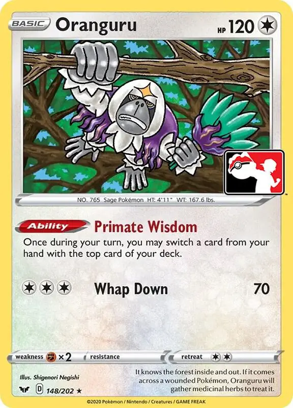 Oranguru #148 — Play! Pokémon Prize Pack Series