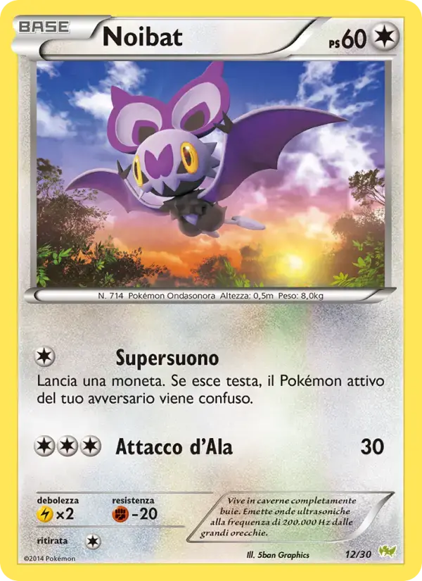 Noibat #12 — XY Trainer Kit (Noivern)