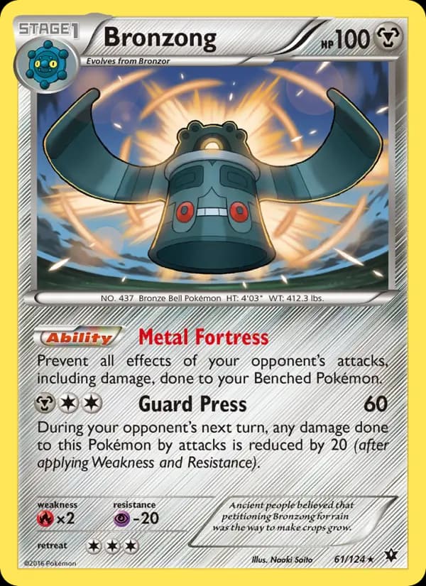 Bronzong #61 — Fates Collide