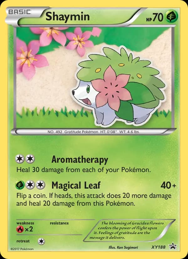 Shaymin #XY188 — XY Promos
