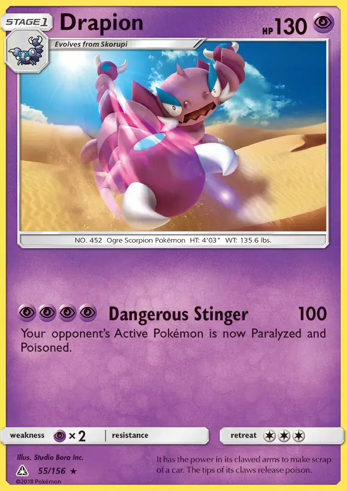 Drapion #55 — Ultra Prism