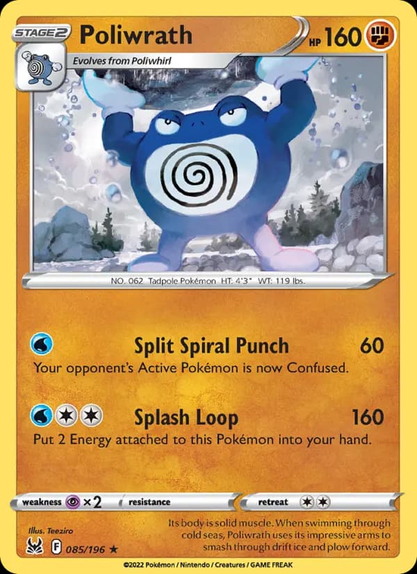 Poliwrath #085 — Lost Origin