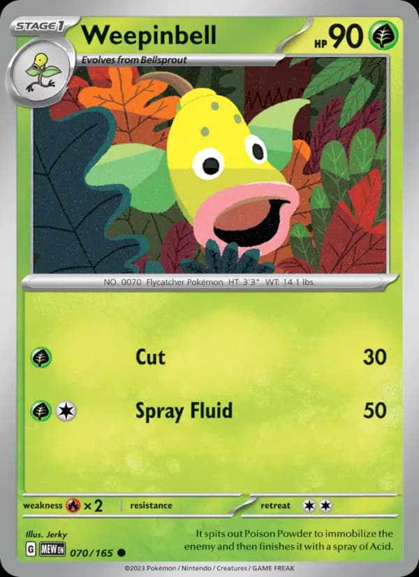 Weepinbell #070 — 151