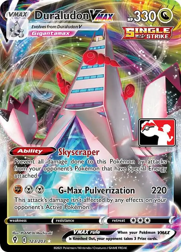 Duraludon VMAX #123 — Play! Pokémon Prize Pack Series