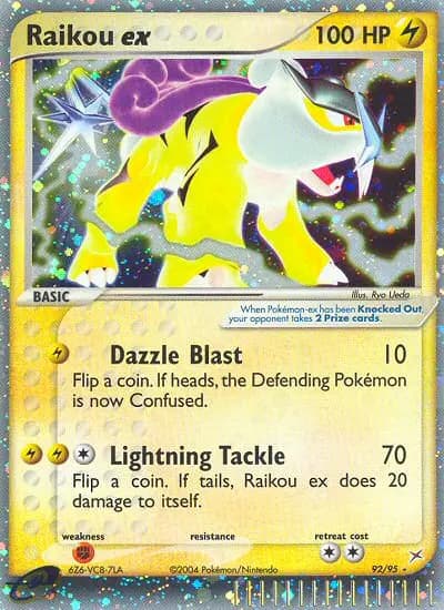 Raikou ex #92 — Team Magma vs Team Aqua