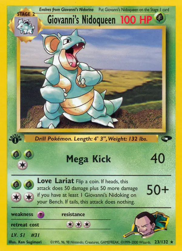 Giovanni's Nidoqueen #23 — Gym Challenge