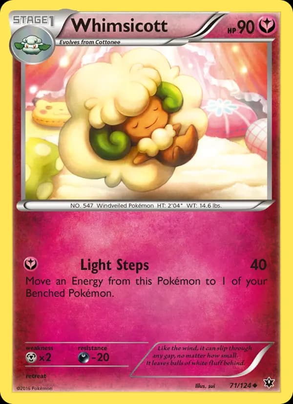 Whimsicott #71 — Fates Collide