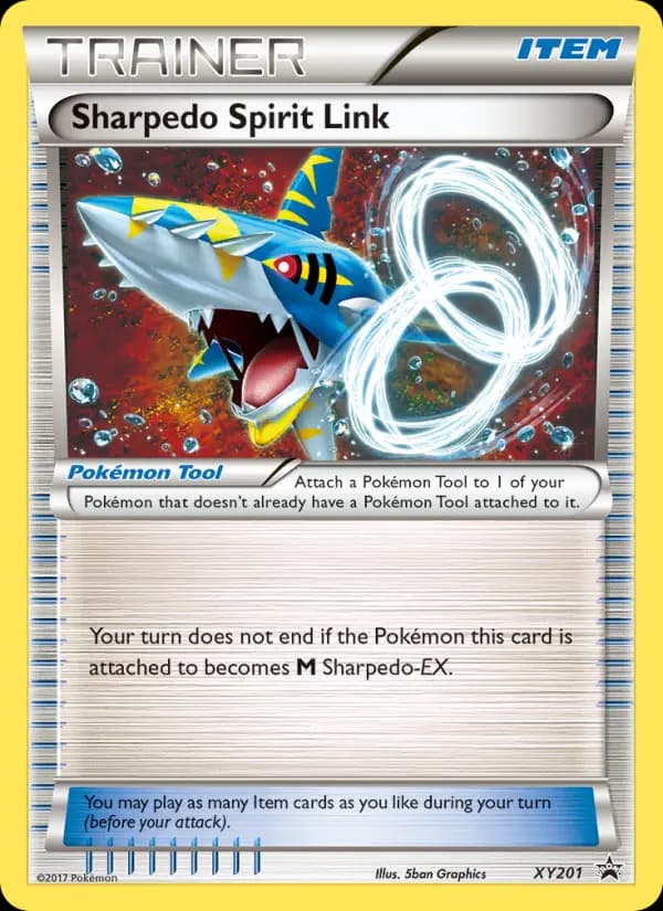 Sharpedo Spirit Link #XY201 — XY Promos