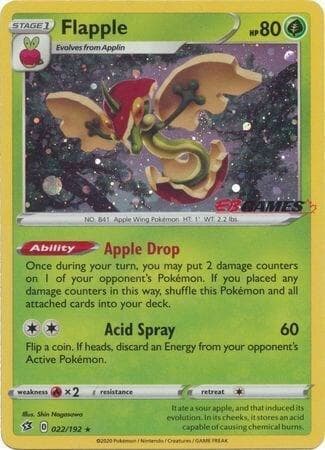 Flapple #022 Stamp V2 — Rebel Clash
