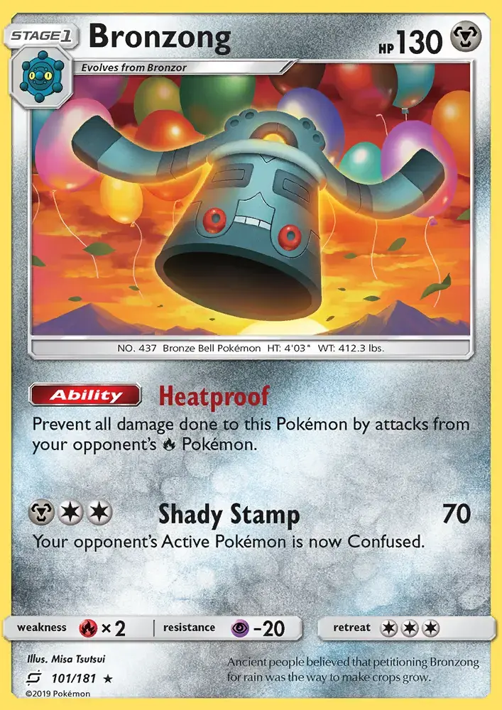 Bronzong #101 — Team Up