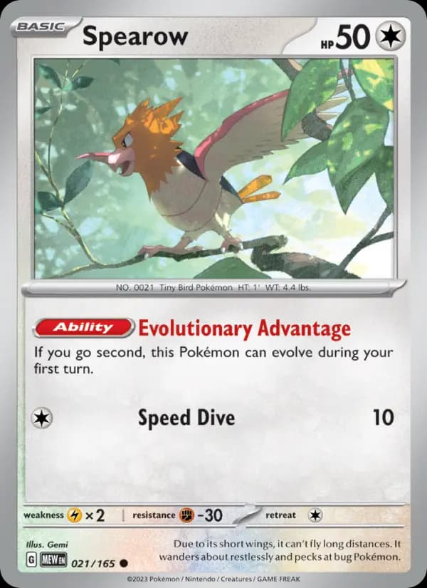 Spearow #021 — 151