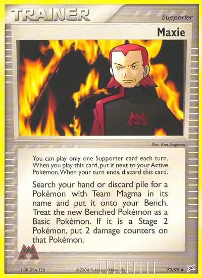 Maxie #73 — Team Magma vs Team Aqua