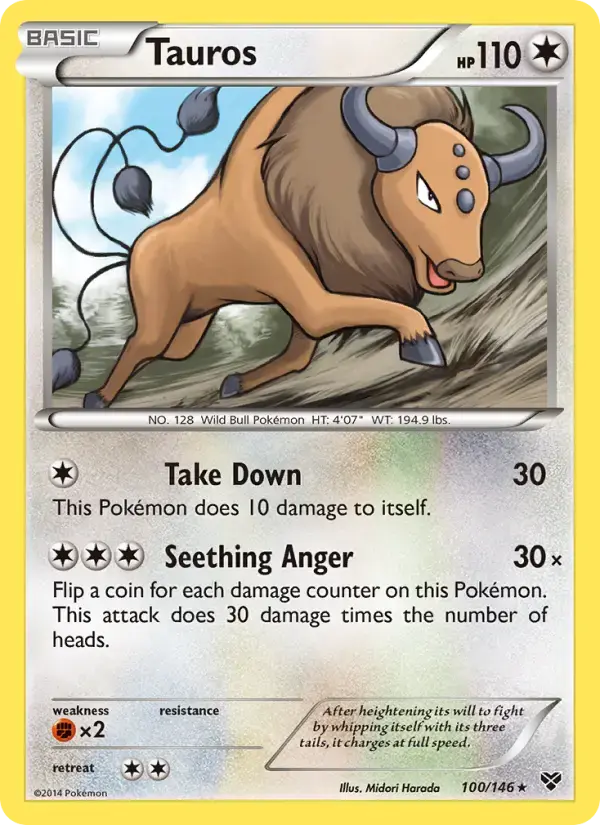 Tauros #100 — XY