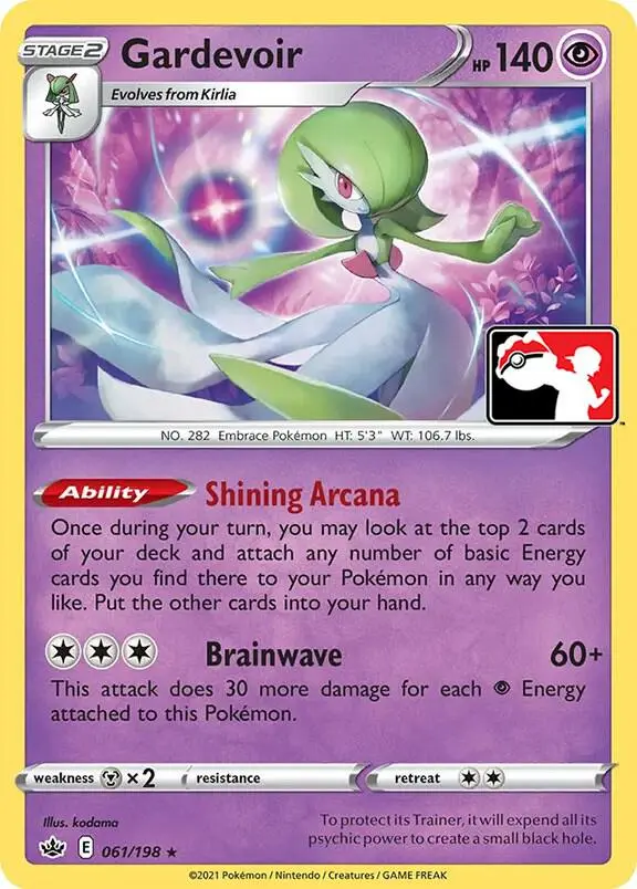 Gardevoir #061 — Play! Pokémon Prize Pack Series