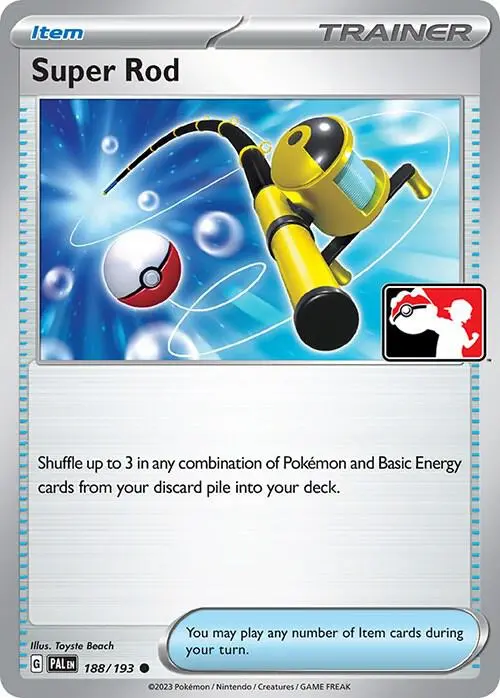 Super Rod #188 — Play! Pokémon Prize Pack Series