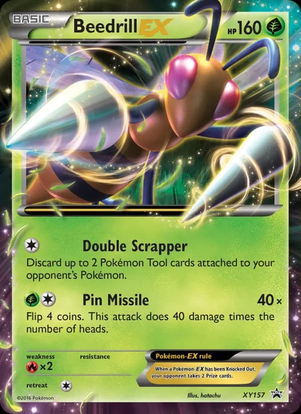 Beedrill EX #XY157 — XY Promos