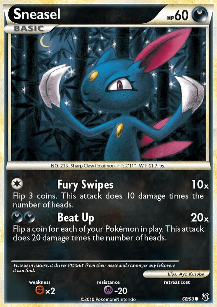 Sneasel #68 — Undaunted