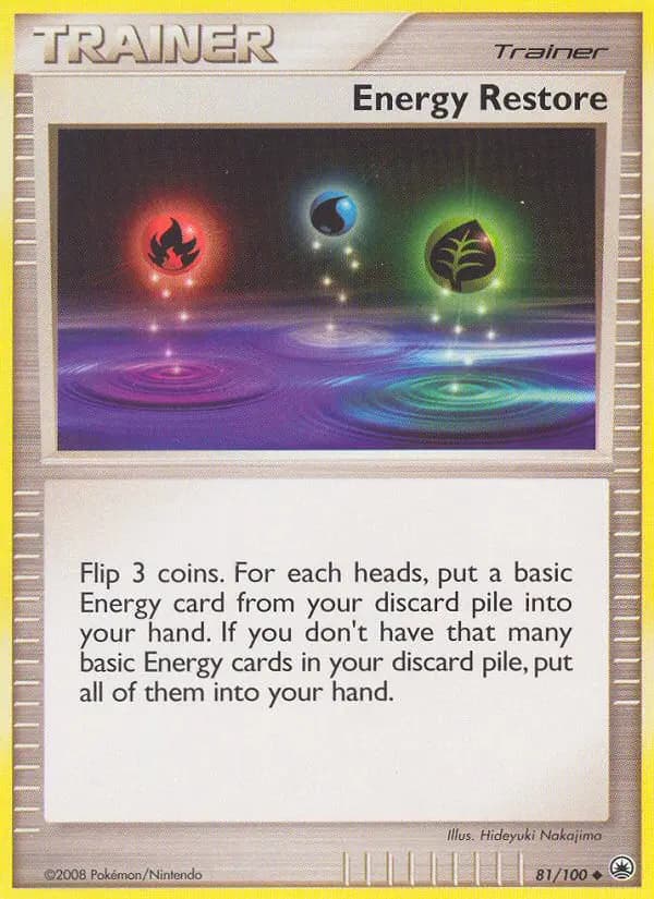 Energy Restore #81 — Majestic Dawn