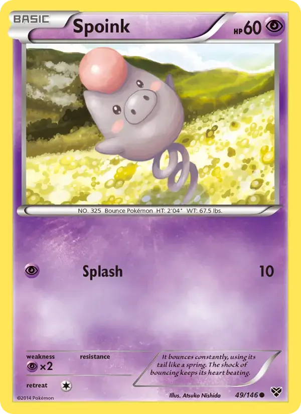 Spoink #49 — XY